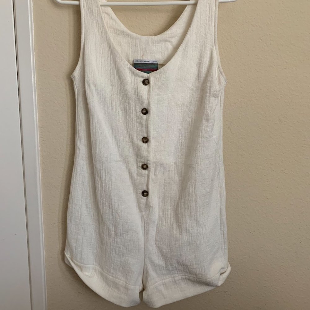 Urban Renewal White Romper